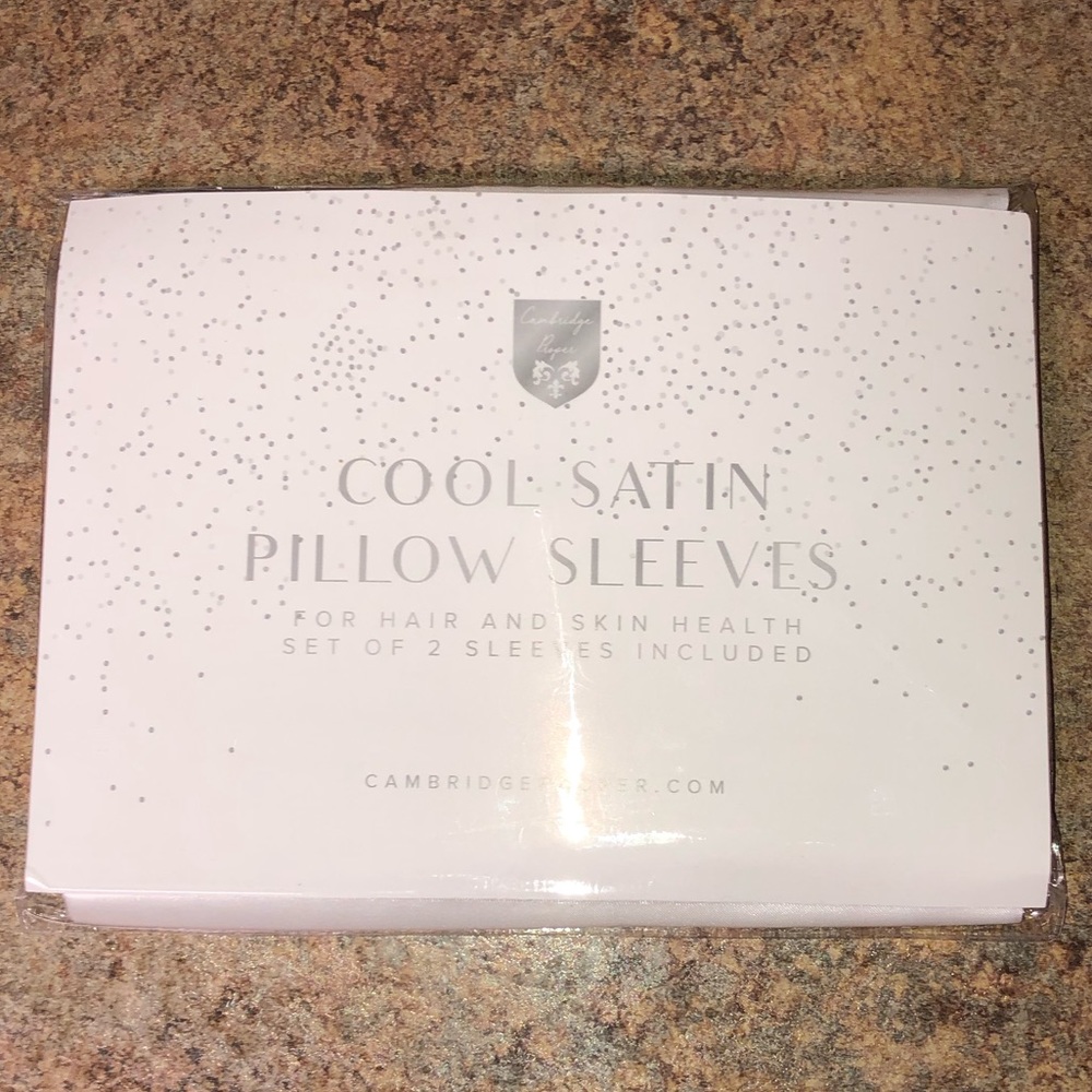 Cool Satin pillow sleeves. - Picture 1 of 3